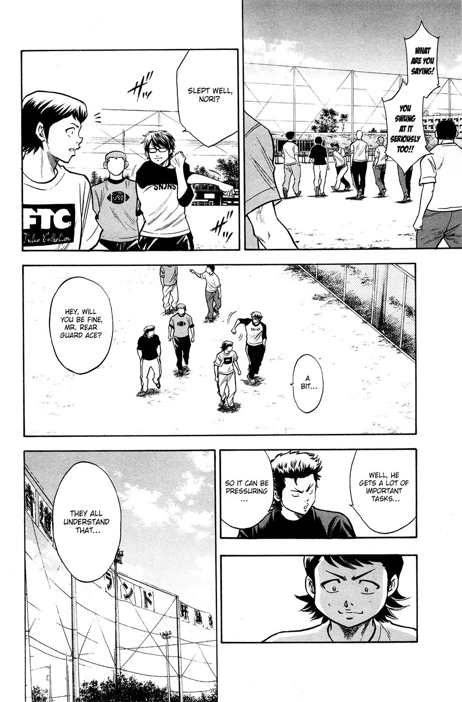 Daiya no A Chapter 123 page 5 - Chapter 123 : Not The Make Any Stupids Mistake