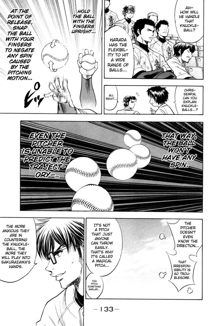 Daiya no A Chapter 136 page 7 - Chapter 136 : Knowledge of The Mound