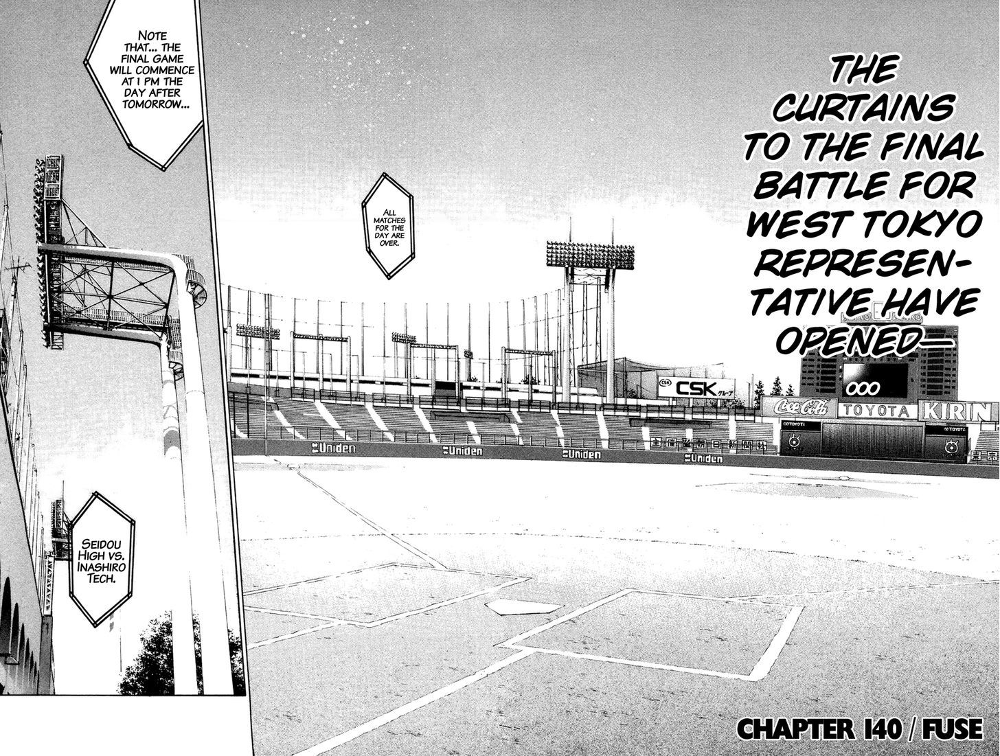 Daiya no A Chapter 140 page 9 - Chapter 140 : Fuse