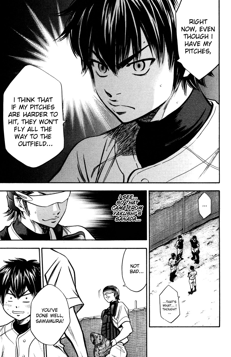 Daiya no A Chapter 144 page 17 - Chapter 144 : Nostalgic Face