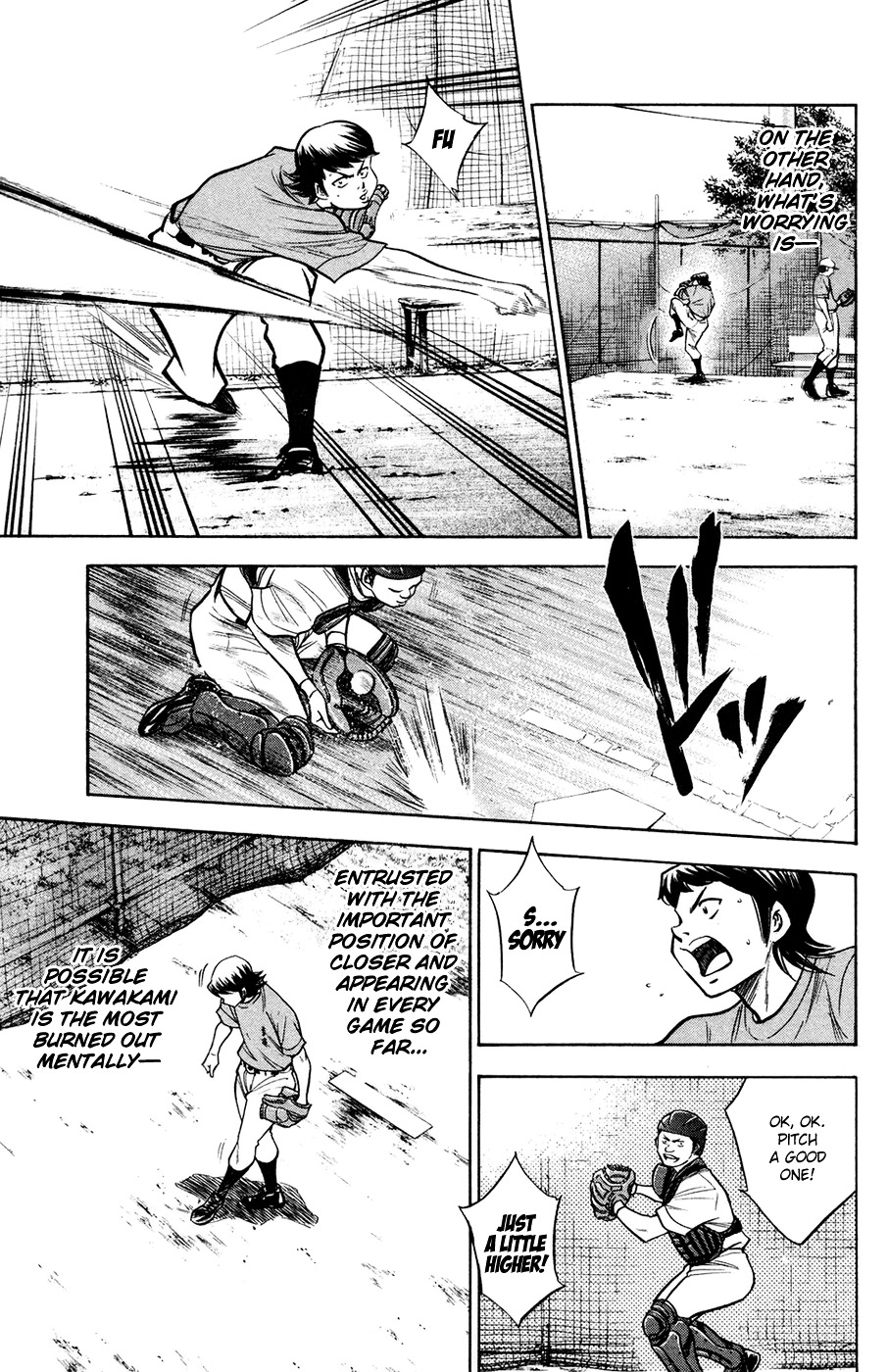 Daiya no A Chapter 144 page 9 - Chapter 144 : Nostalgic Face