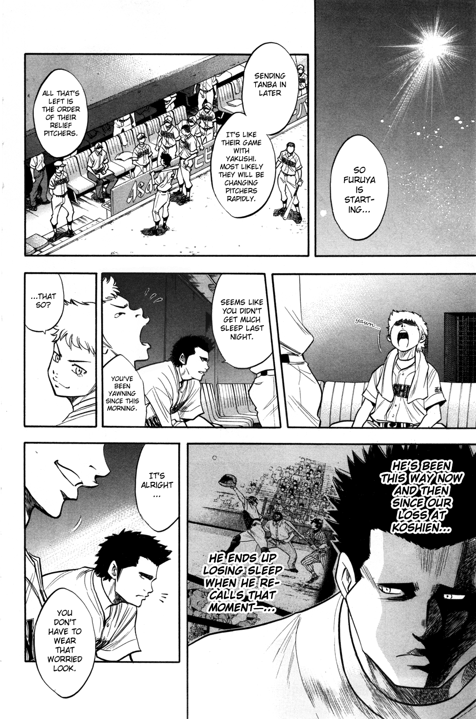 Daiya no A Chapter 149 page 11 - Chapter 149: Stand In A Line