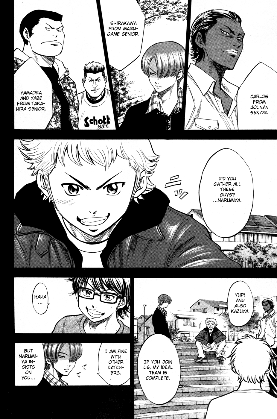 Daiya no A Chapter 149 page 13 - Chapter 149: Stand In A Line
