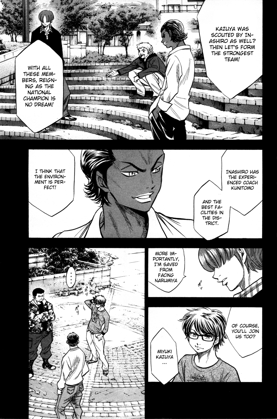 Daiya no A Chapter 149 page 14 - Chapter 149: Stand In A Line