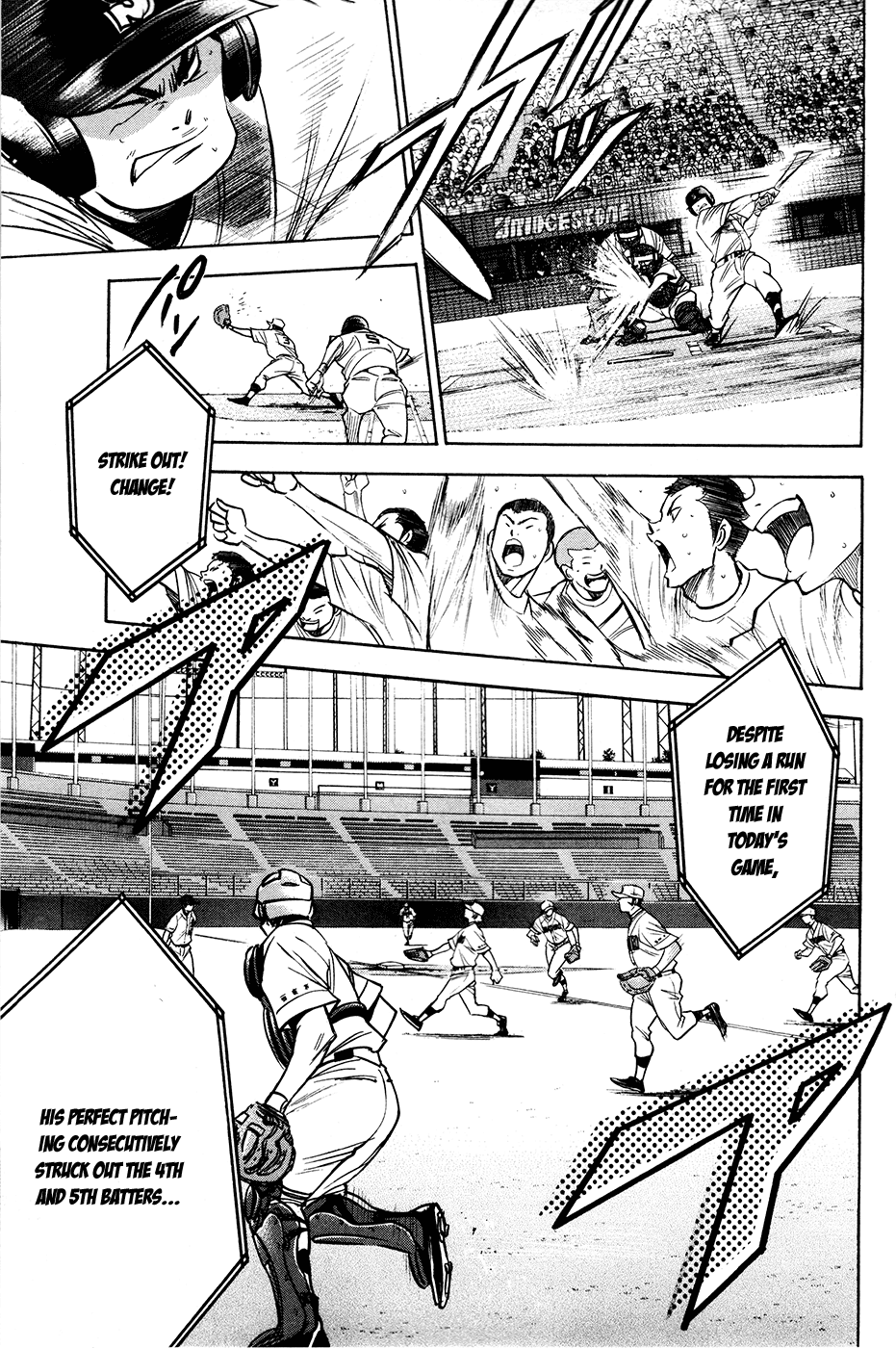 Daiya no A Chapter 152 page 14 - Chapter 152: Decisive Hit