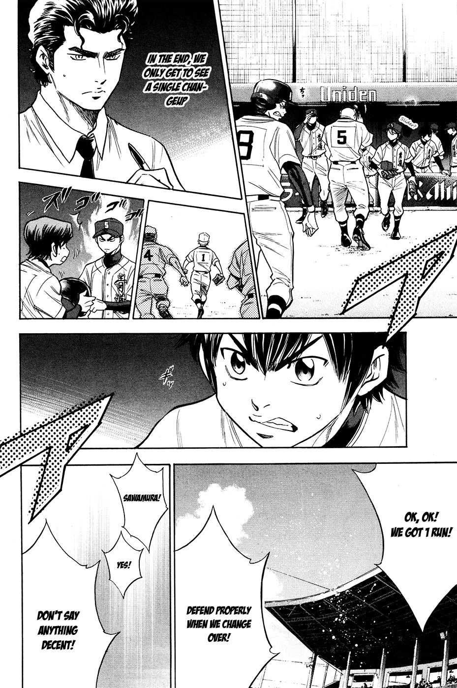 Daiya no A Chapter 152 page 15 - Chapter 152: Decisive Hit