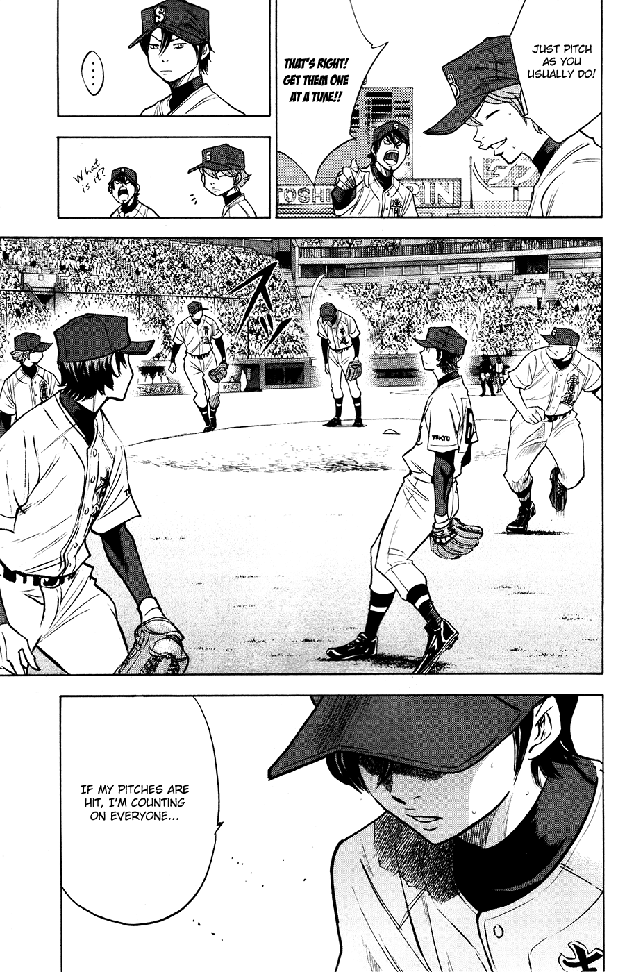 Daiya no A Chapter 152 page 18 - Chapter 152: Decisive Hit