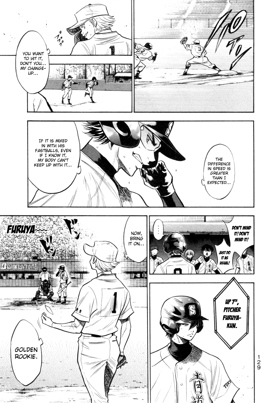Daiya no A Chapter 154 page 4 - Chapter 154 : Entire Might