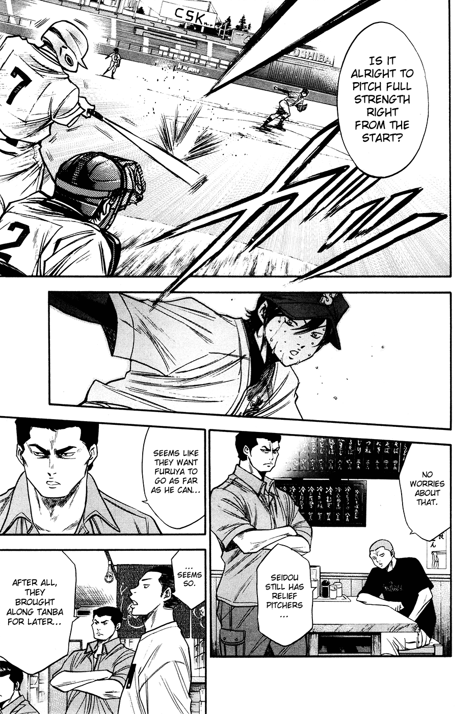Daiya no A Chapter 155 page 12 - Chapter 155: Gear change