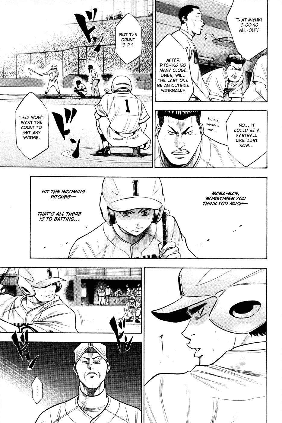Daiya no A Chapter 157 page 14 - Chapter 157: 4th Batter