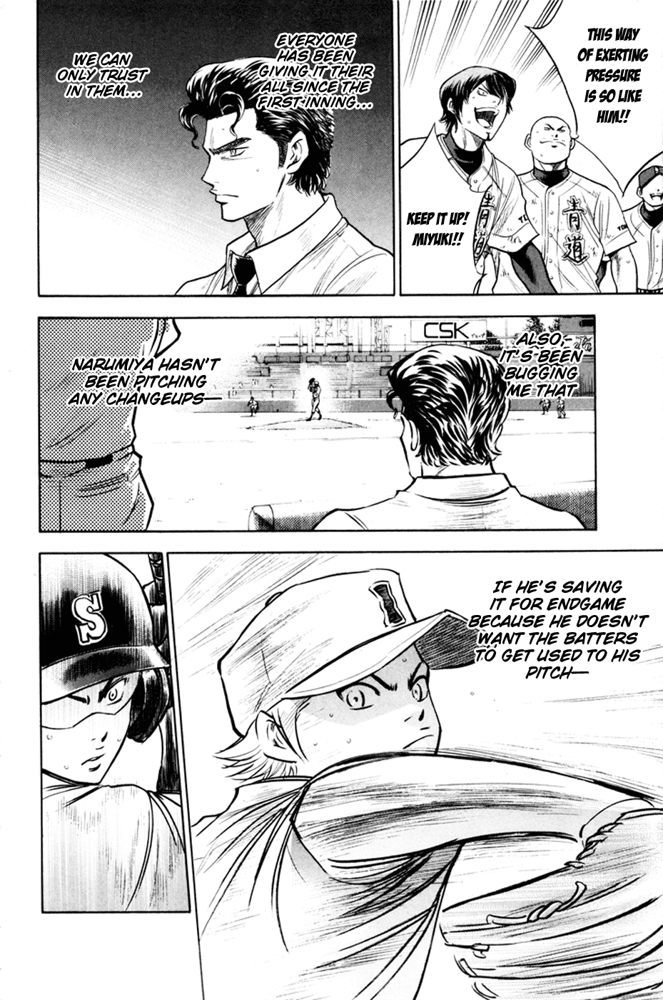 Daiya no A Chapter 158 page 16 - Chapter 158: Is it frustrating?