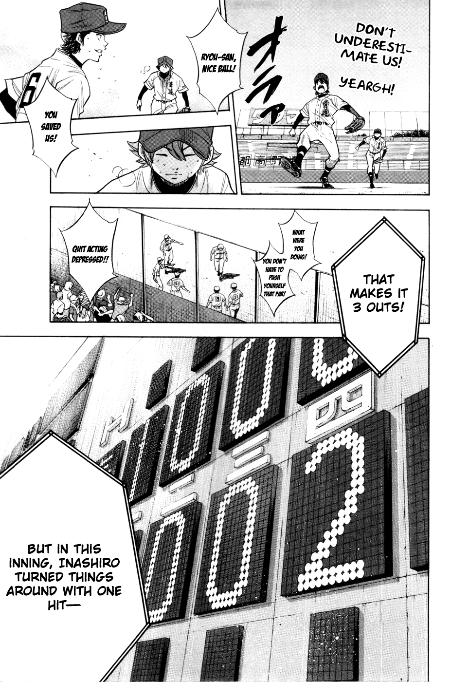Daiya no A Chapter 158 page 7 - Chapter 158: Is it frustrating?
