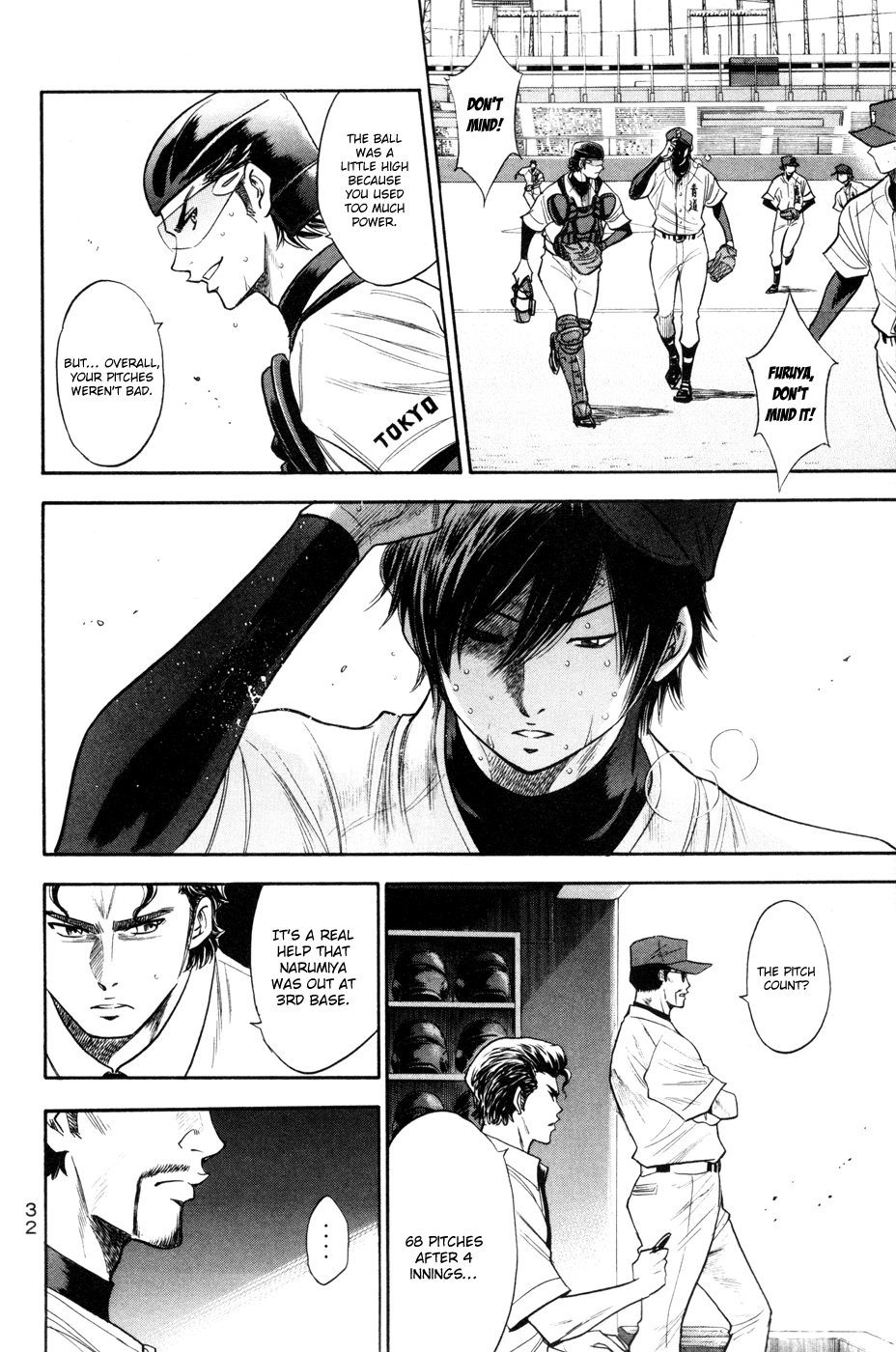 Daiya no A Chapter 158 page 8 - Chapter 158: Is it frustrating?