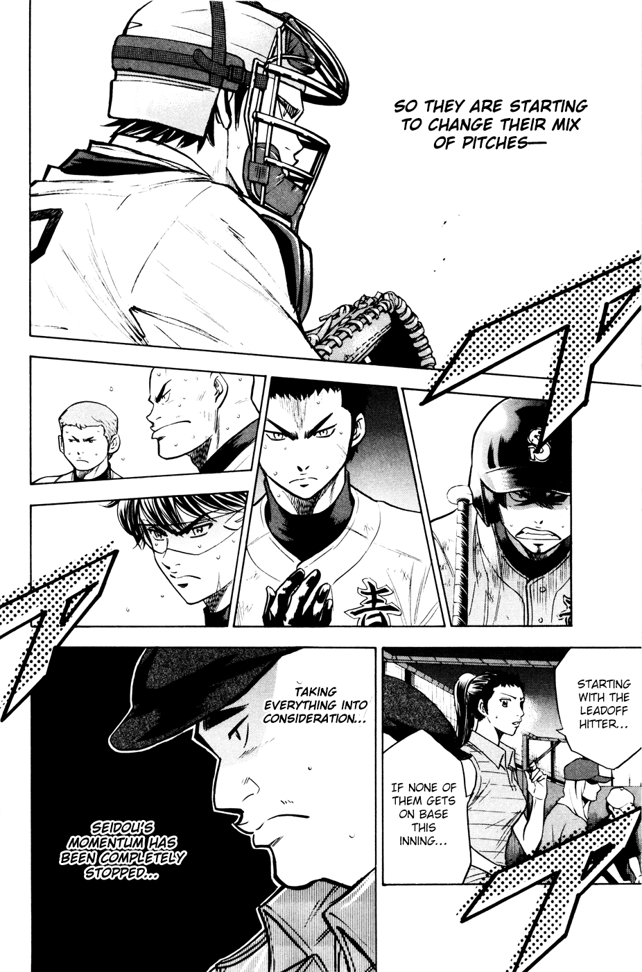 Daiya no A Chapter 163 page 8 - Chapter 163: Irritation