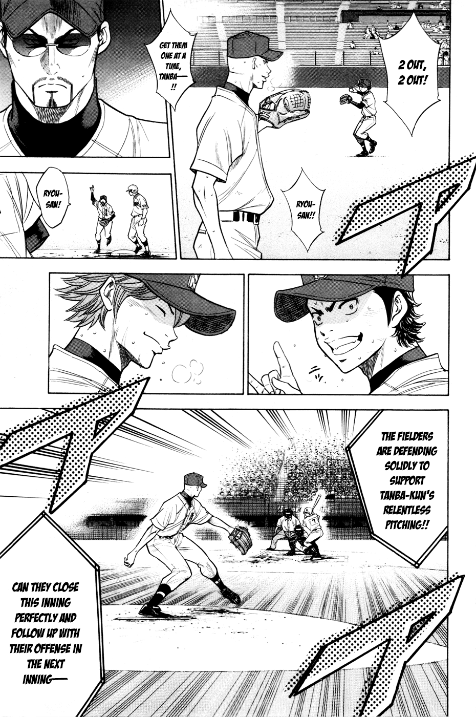 Daiya no A Chapter 164 page 10 - Chapter 164: Middle Infielders
