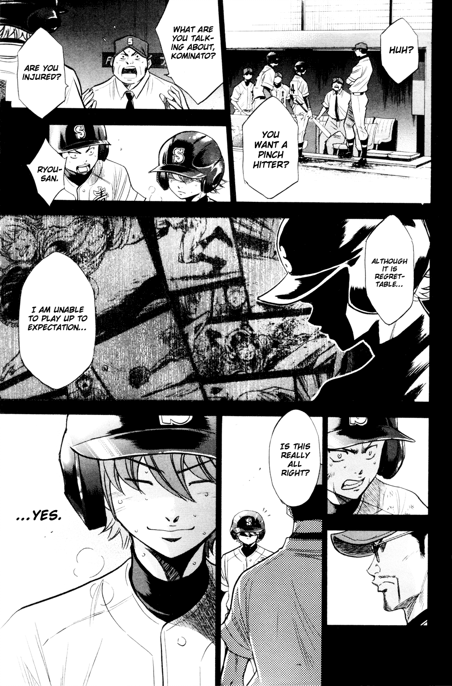 Daiya no A Chapter 171 page 16 - Chapter 171: Kouhai