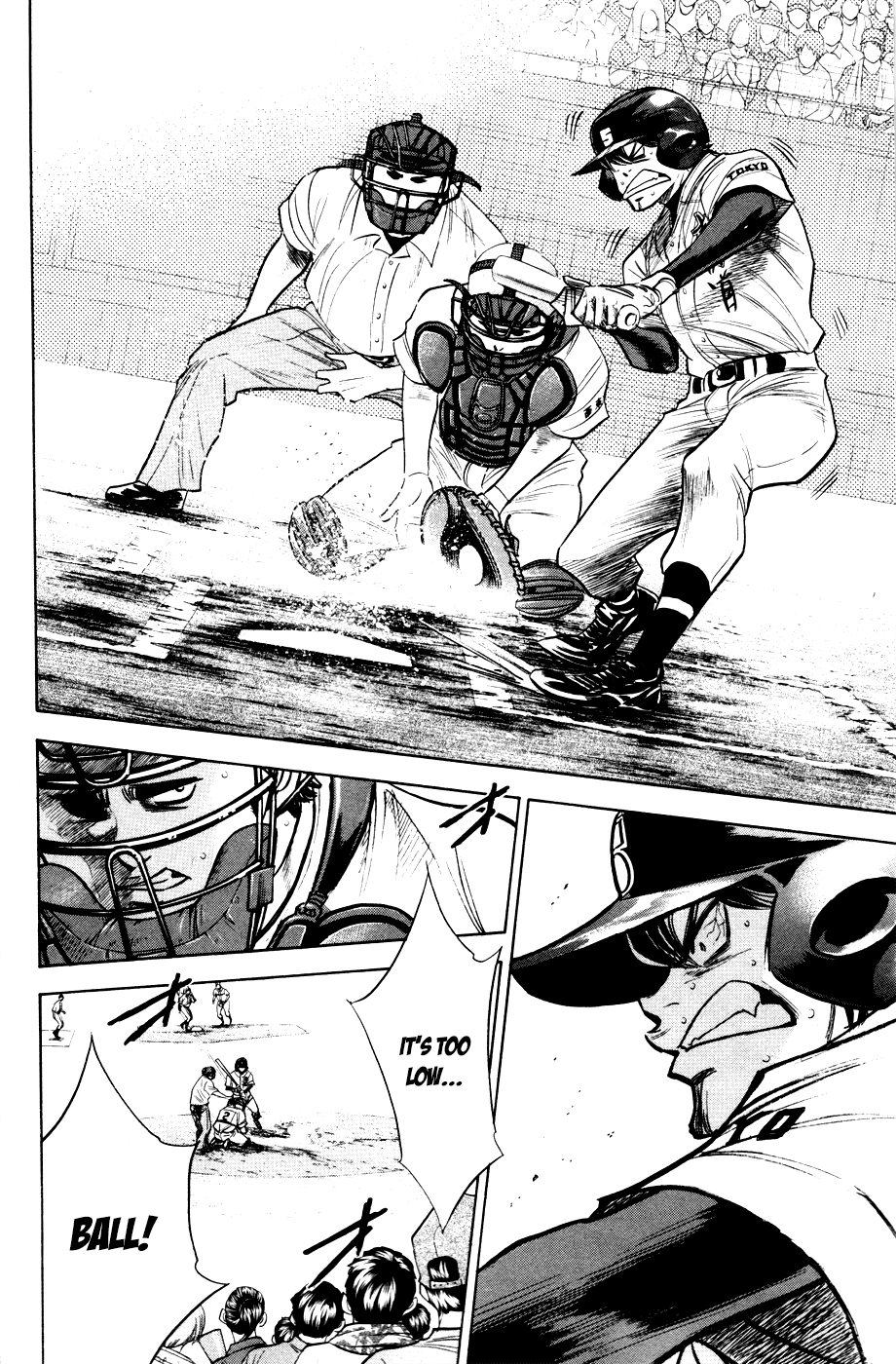 Daiya no A Chapter 173 page 14 - Chapter 173: The Batter Who Hit