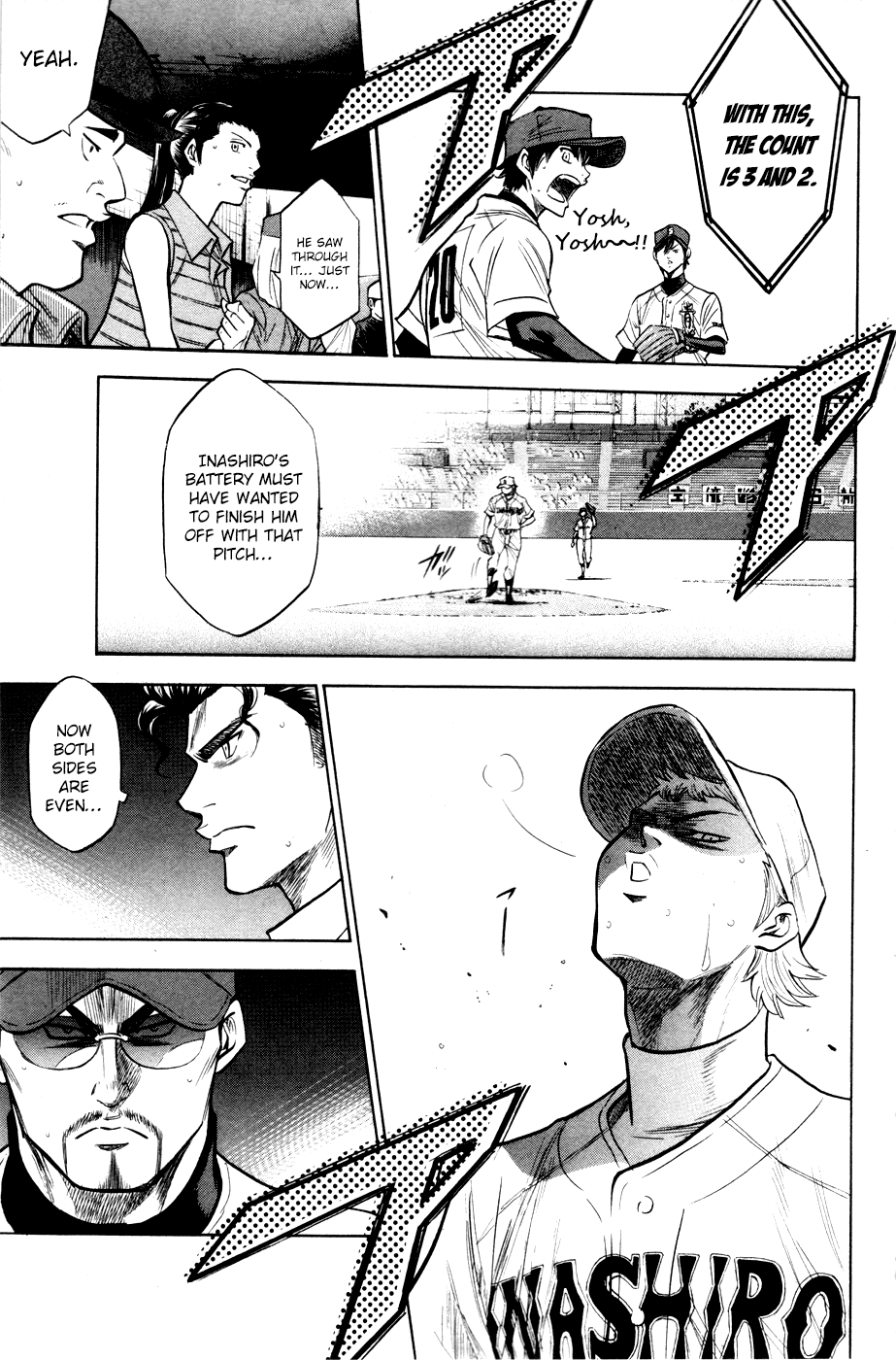 Daiya no A Chapter 173 page 15 - Chapter 173: The Batter Who Hit