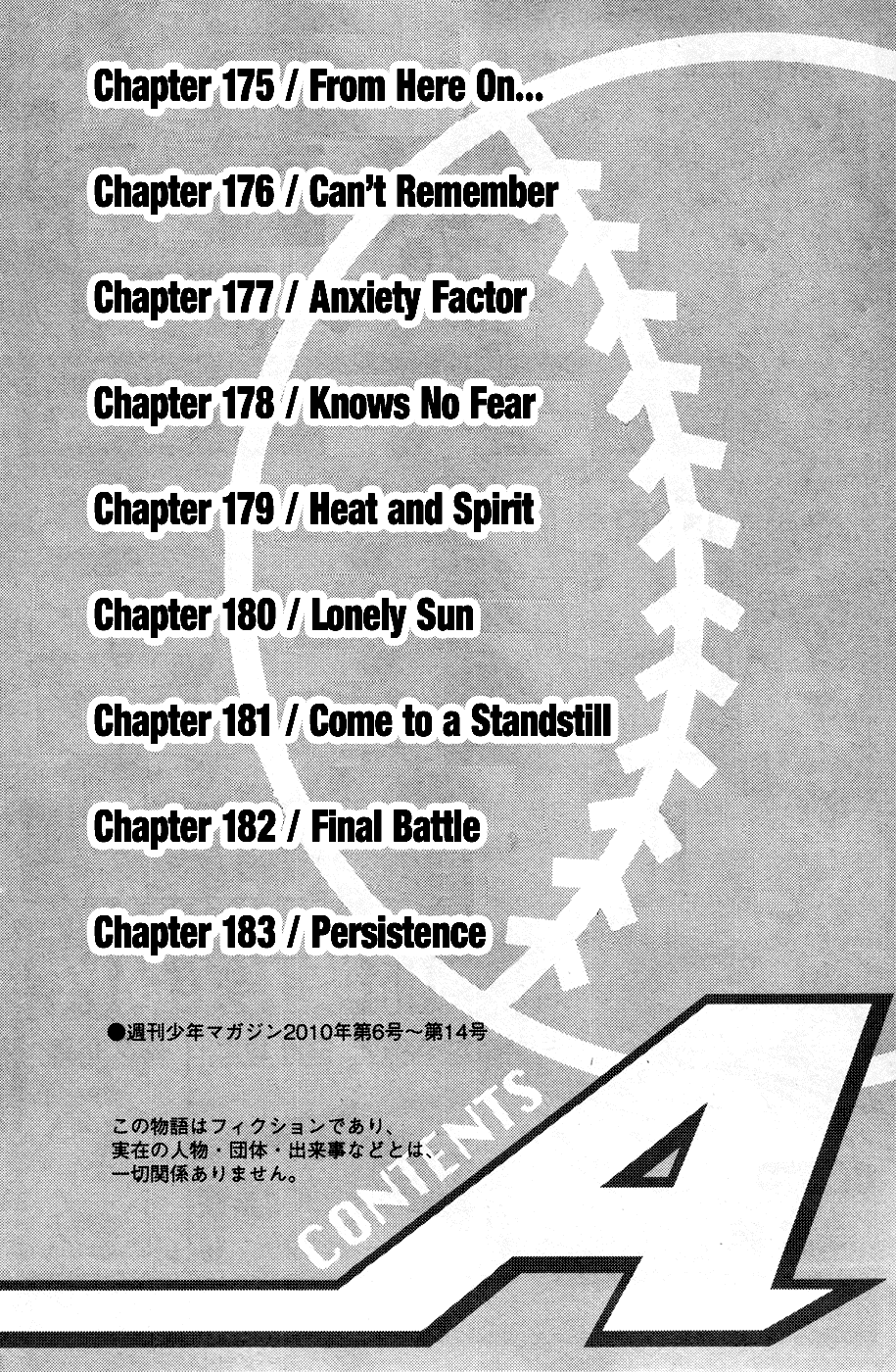 Daiya no A Chapter 175 page 6 - Chapter 175: From Here In ...