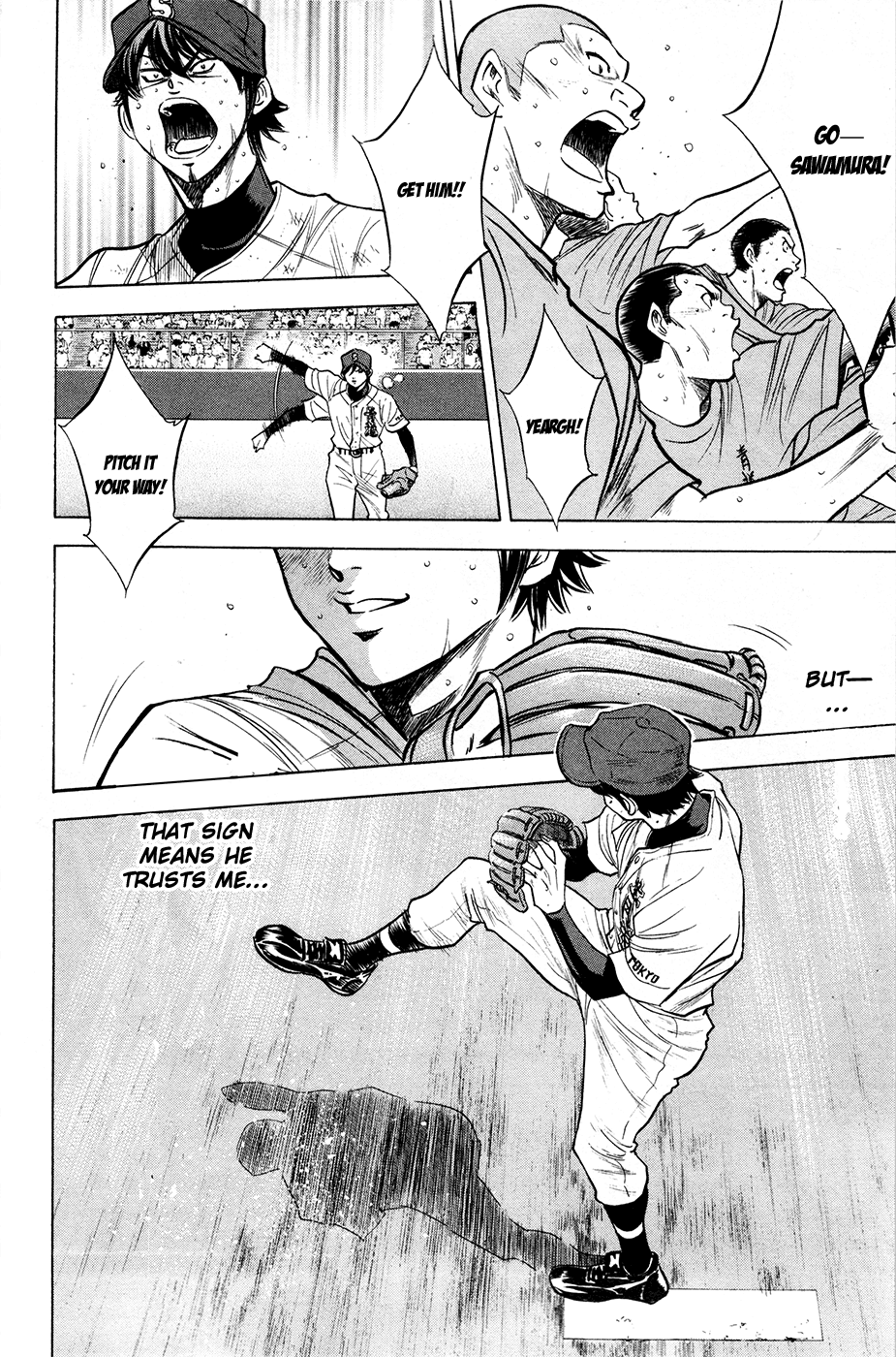 Daiya no A Chapter 178 page 16 - Chapter 178: Knows No Fear