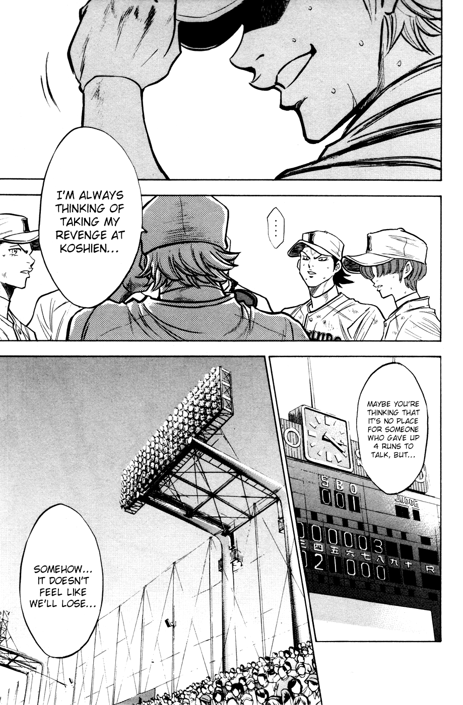 Daiya no A Chapter 180 page 11 - Chapter 180: Lonely Sun