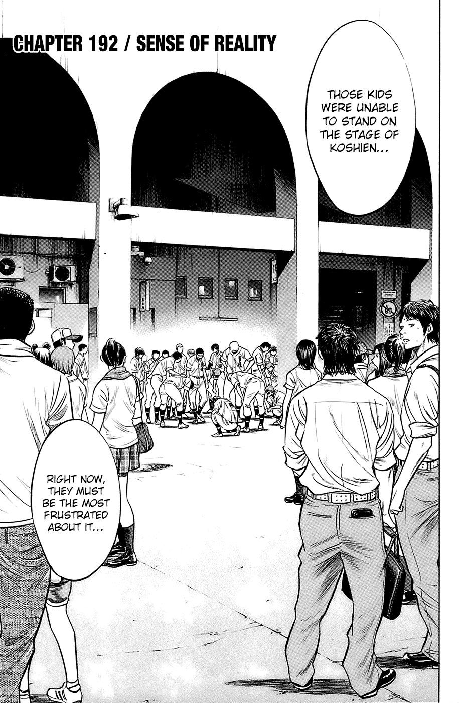 Daiya no A Chapter 192 page 5 - Chapter 192: Sense of Reality