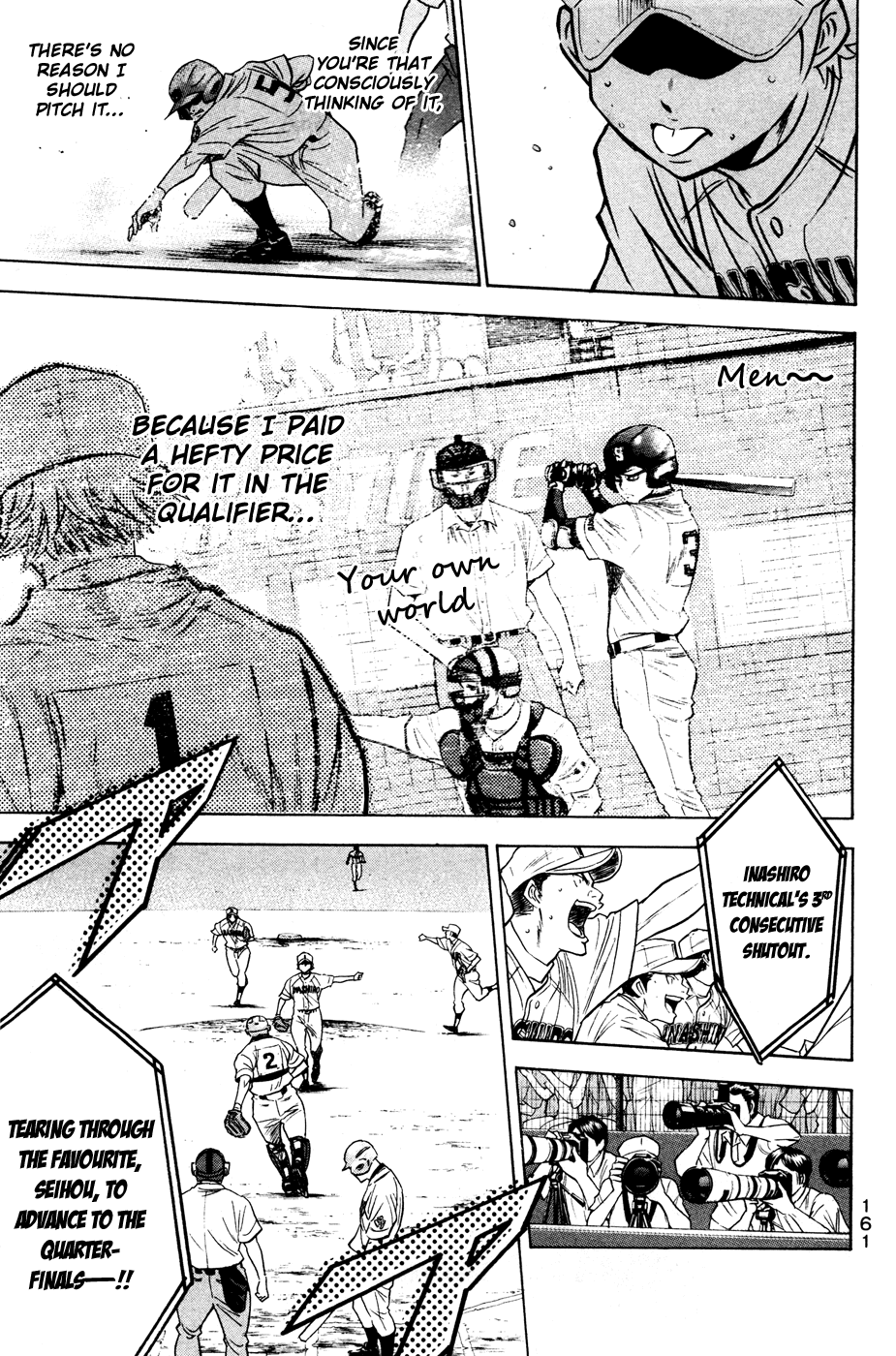 Daiya no A Chapter 200 page 16 - Chapter 200: If You Aren't Serious
