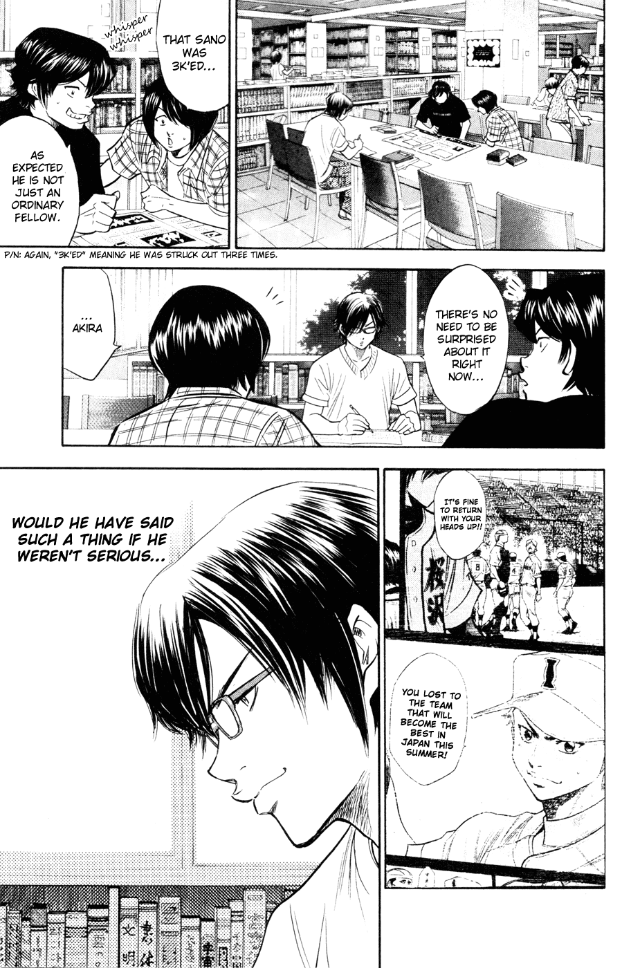 Daiya no A Chapter 200 page 18 - Chapter 200: If You Aren't Serious