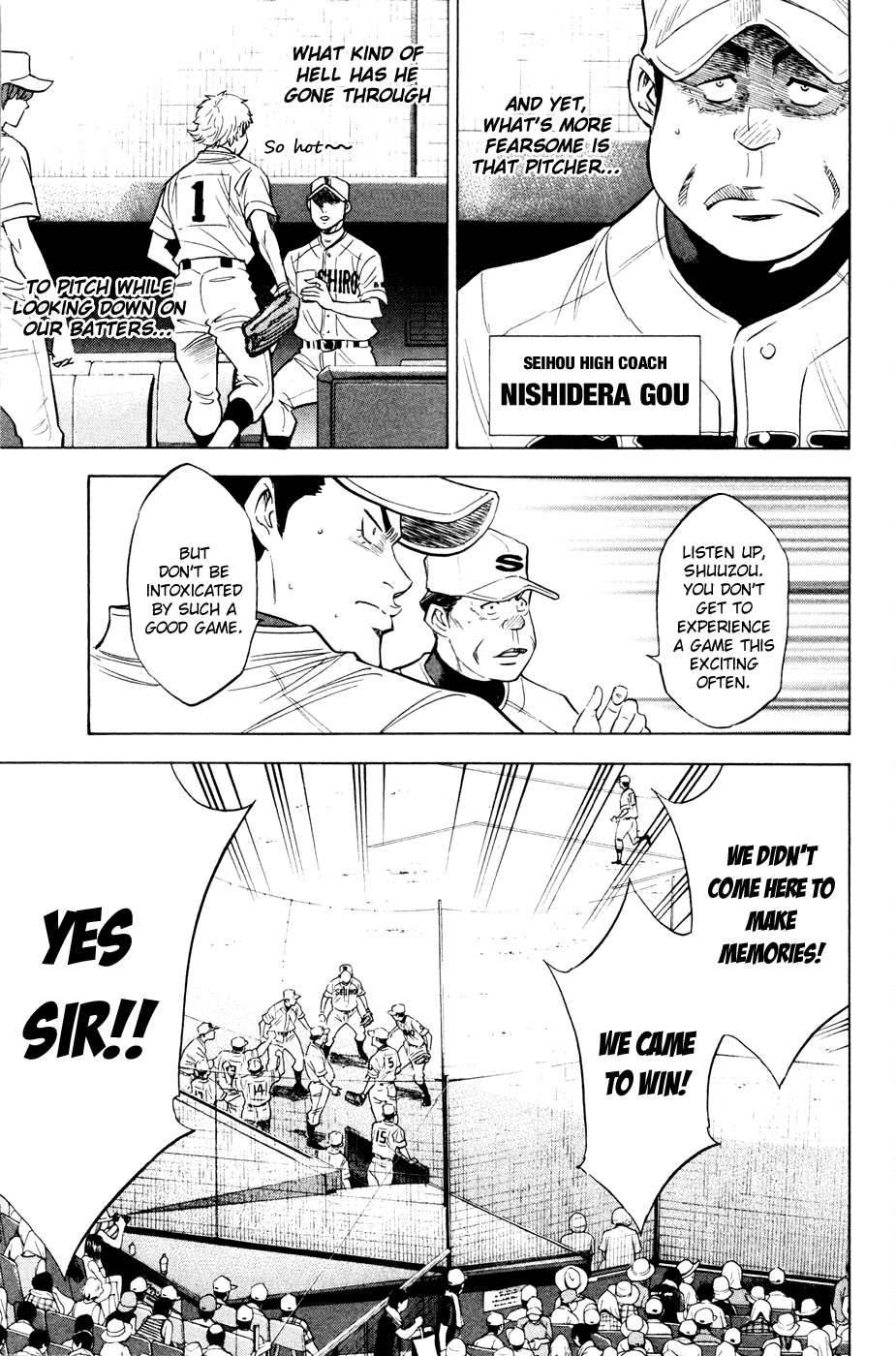 Daiya no A Chapter 200 page 6 - Chapter 200: If You Aren't Serious