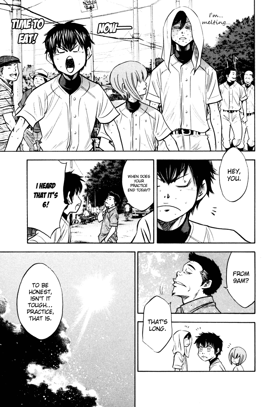Daiya no A Chapter 204 page 11 - Chapter 204: Secretly