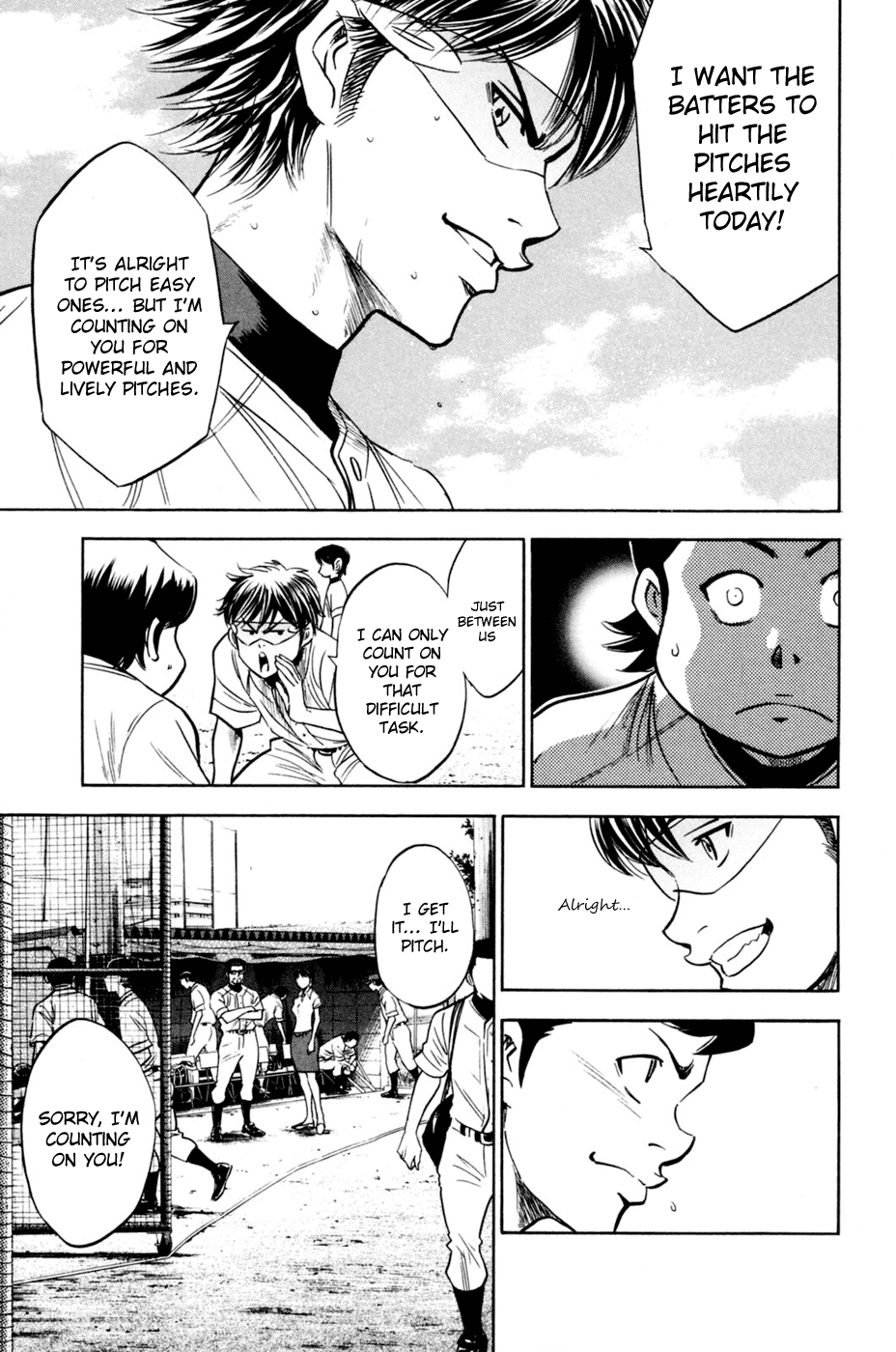 Daiya no A Chapter 204 page 9 - Chapter 204: Secretly