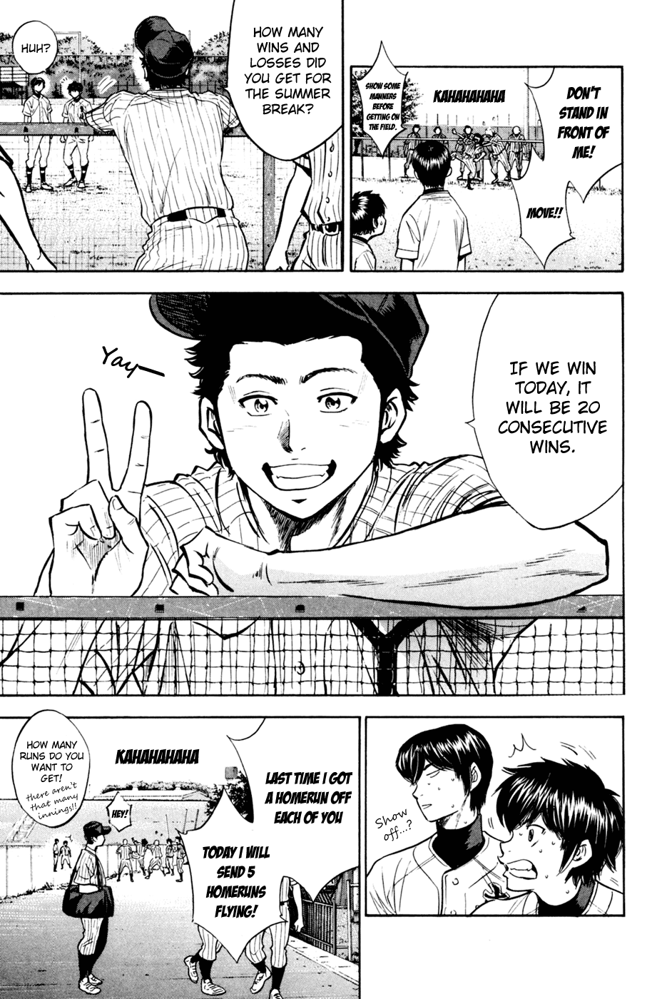 Daiya no A Chapter 207 page 21 - Chapter 207: Greetings
