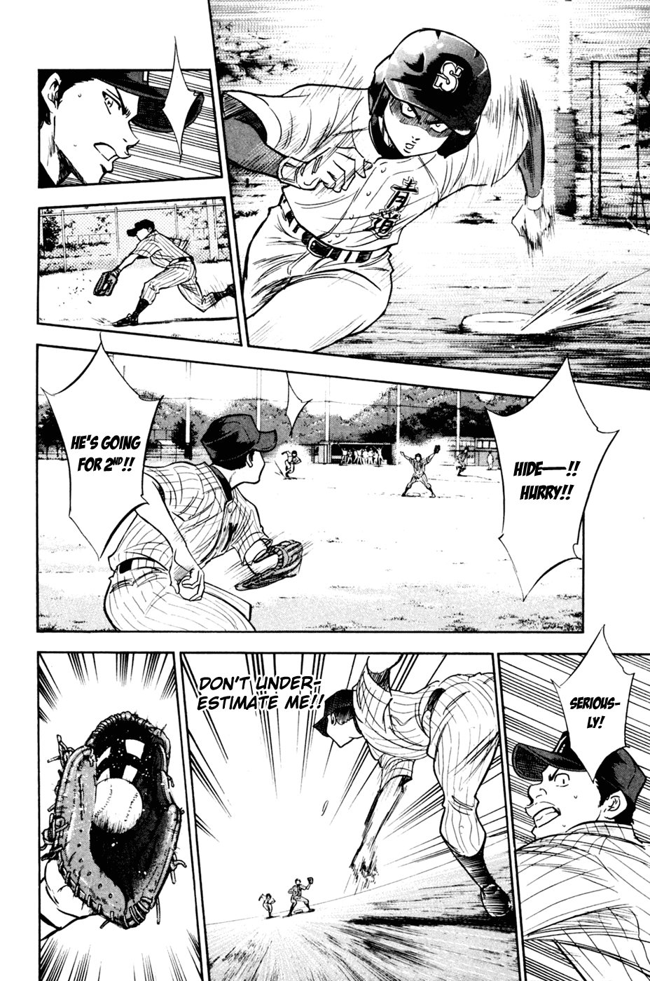 Daiya no A Chapter 208 page 17 - Chapter 208: In Front of 3rd Baseman