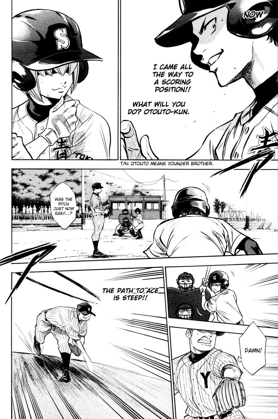 Daiya no A Chapter 208 page 19 - Chapter 208: In Front of 3rd Baseman