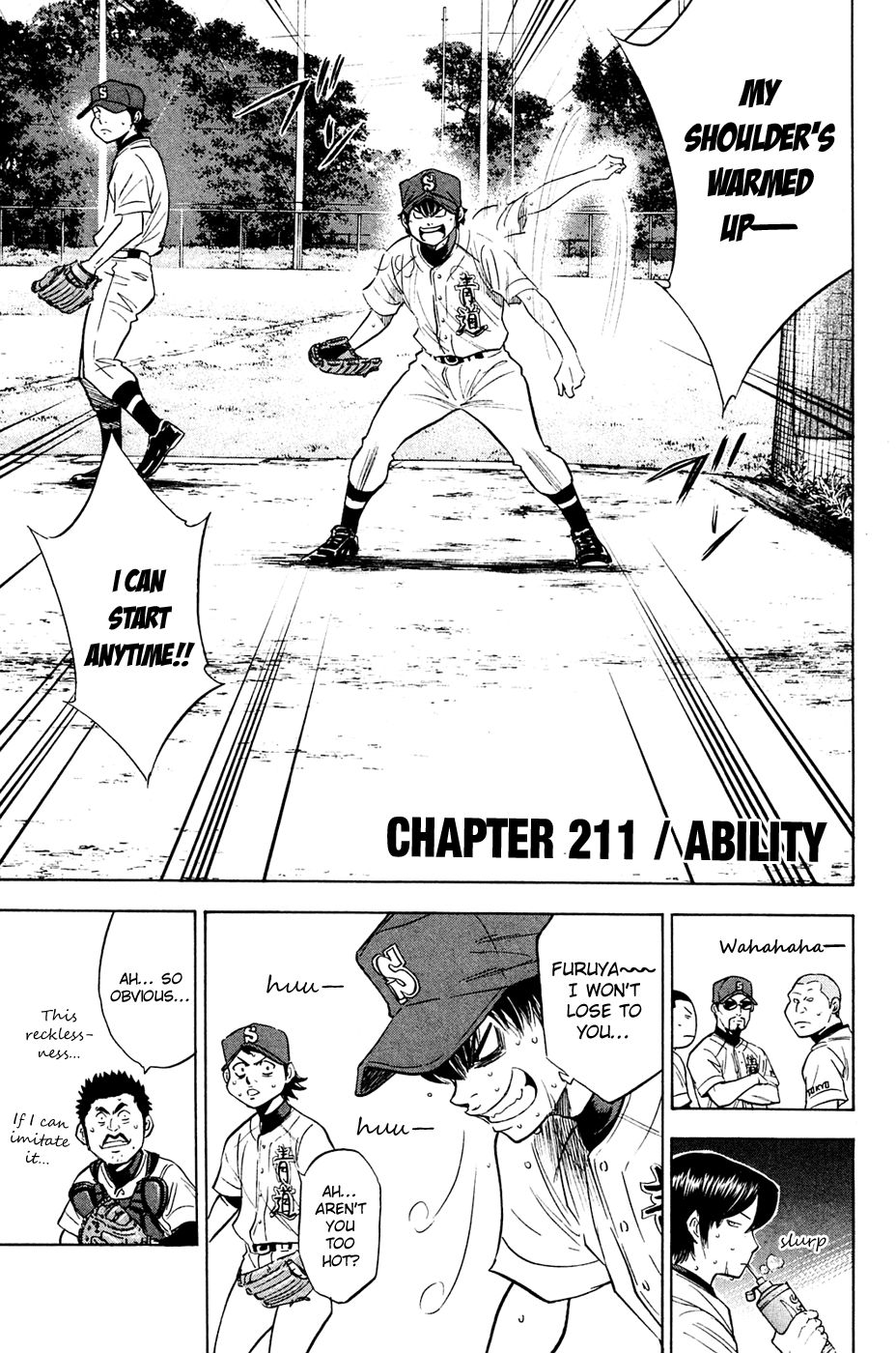 Daiya no A Chapter 211 page 7 - Chapter 211: Ability