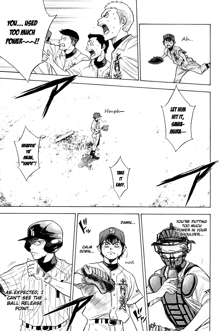 Daiya no A Chapter 214 page 14 - Chapter 214: Another Strong-Willed Guy