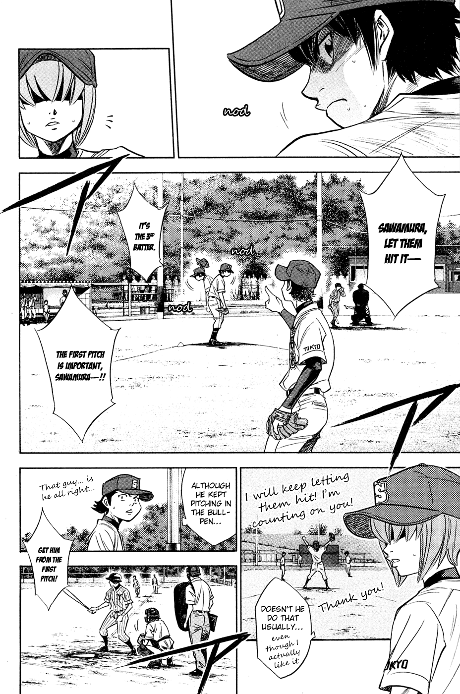Daiya no A Chapter 214 page 8 - Chapter 214: Another Strong-Willed Guy