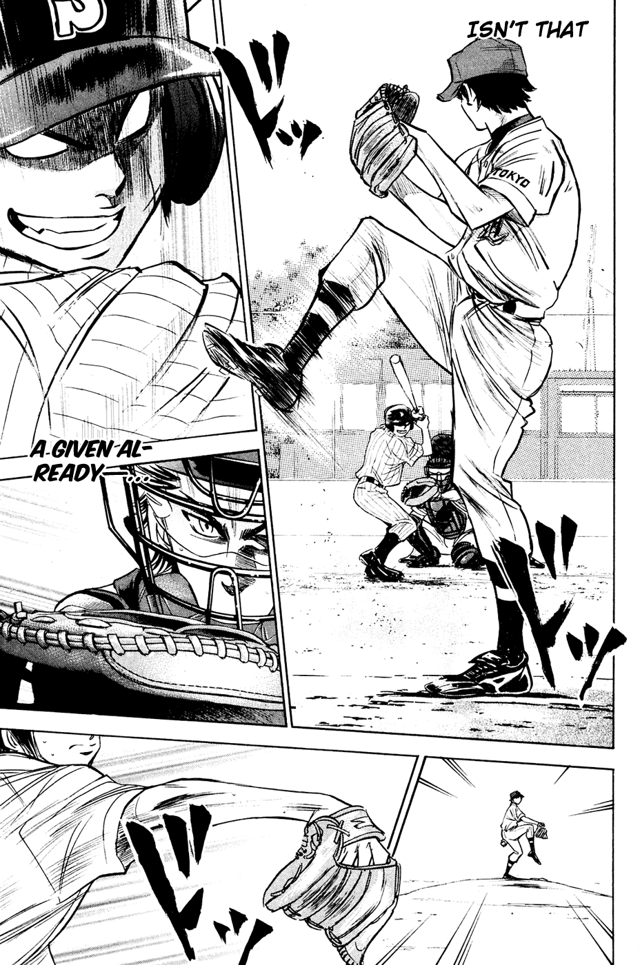Daiya no A Chapter 215 page 10 - Chapter 215: Do It Or Run Away