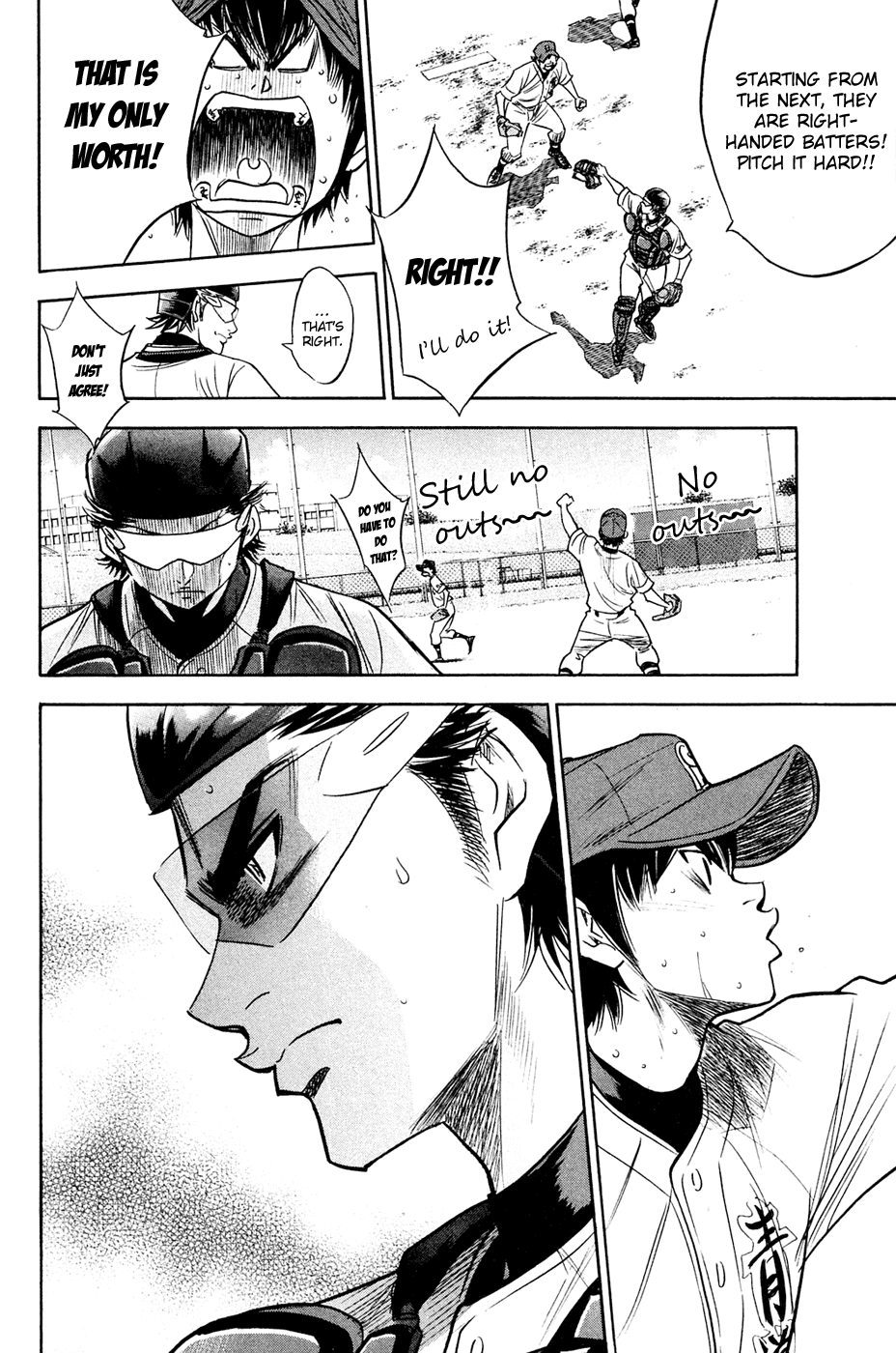 Daiya no A Chapter 215 page 20 - Chapter 215: Do It Or Run Away