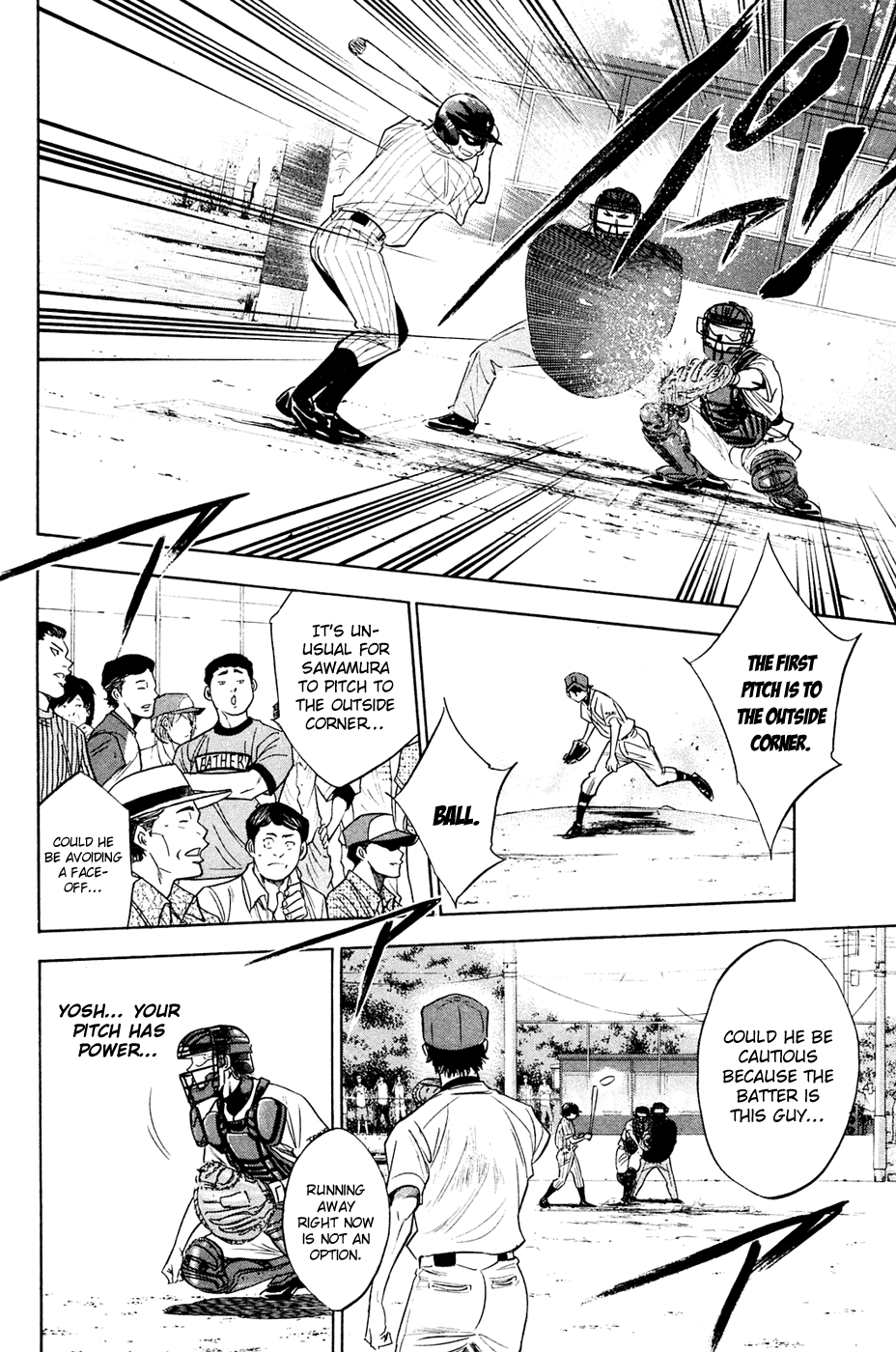 Daiya no A Chapter 215 page 5 - Chapter 215: Do It Or Run Away