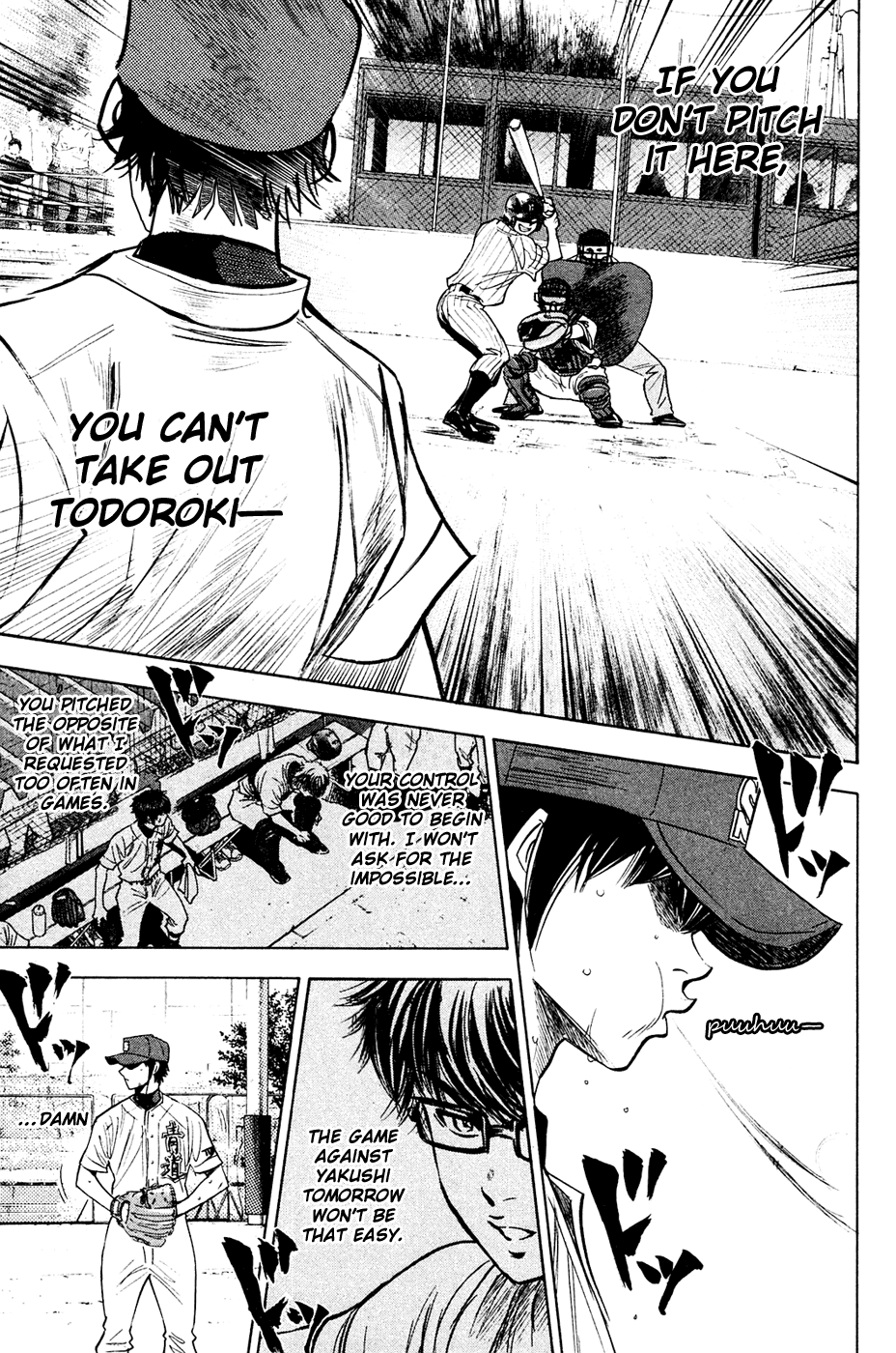 Daiya no A Chapter 215 page 8 - Chapter 215: Do It Or Run Away