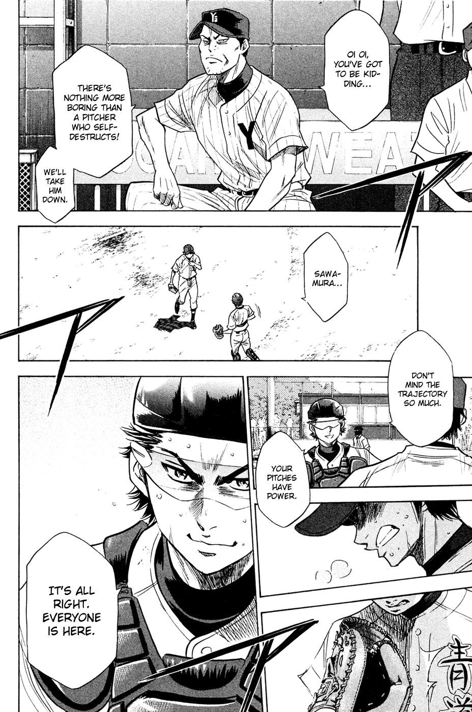 Daiya no A Chapter 216 page 14 - Chapter 216: No Control