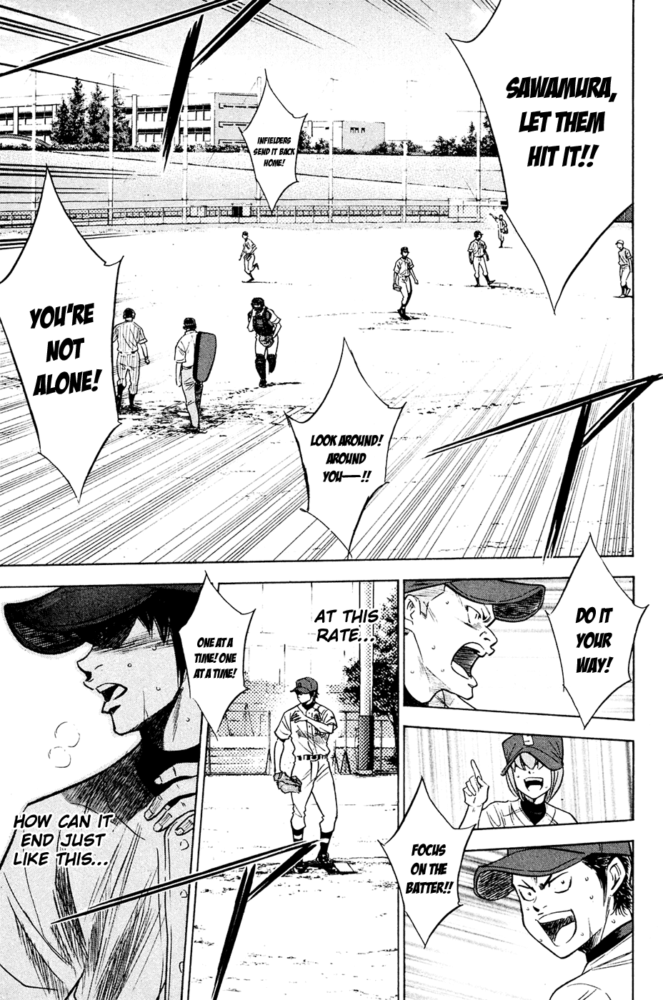 Daiya no A Chapter 216 page 15 - Chapter 216: No Control