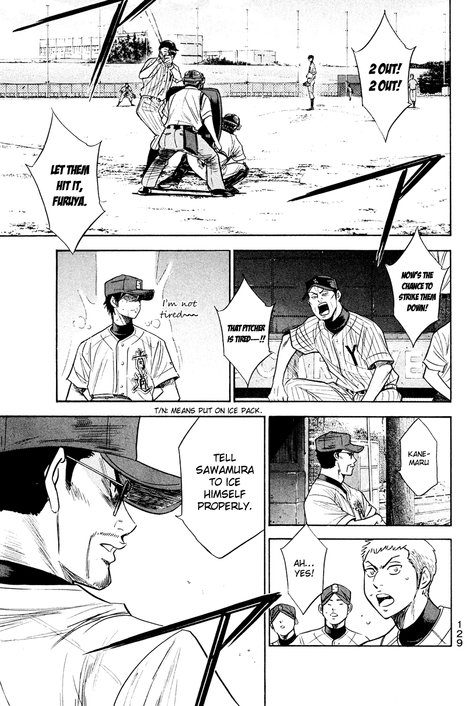 Daiya no A Chapter 217 page 6 - Chapter 217: Inner Voice