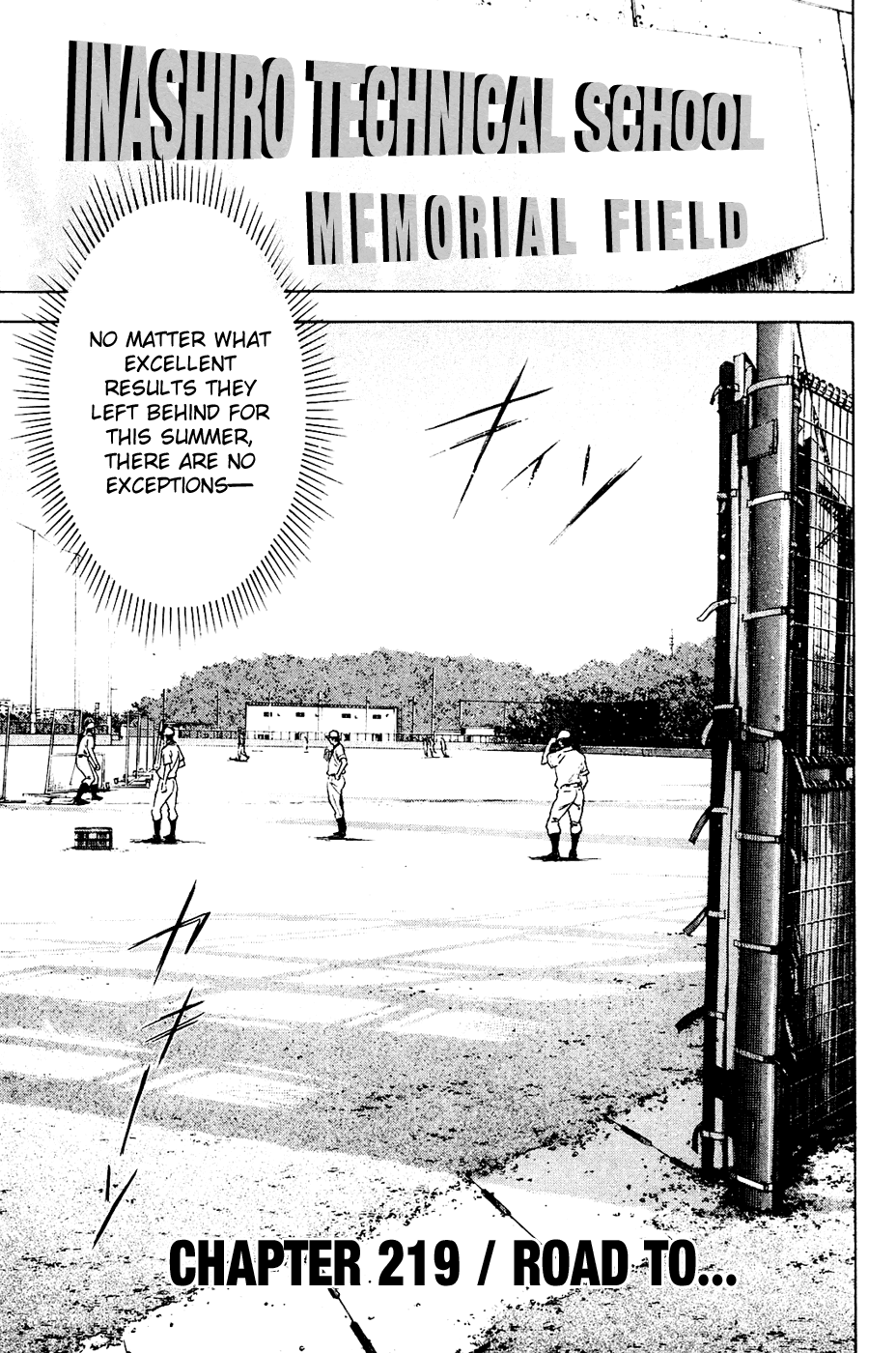 Daiya no A Chapter 219 page 4 - Chapter 219: Road To