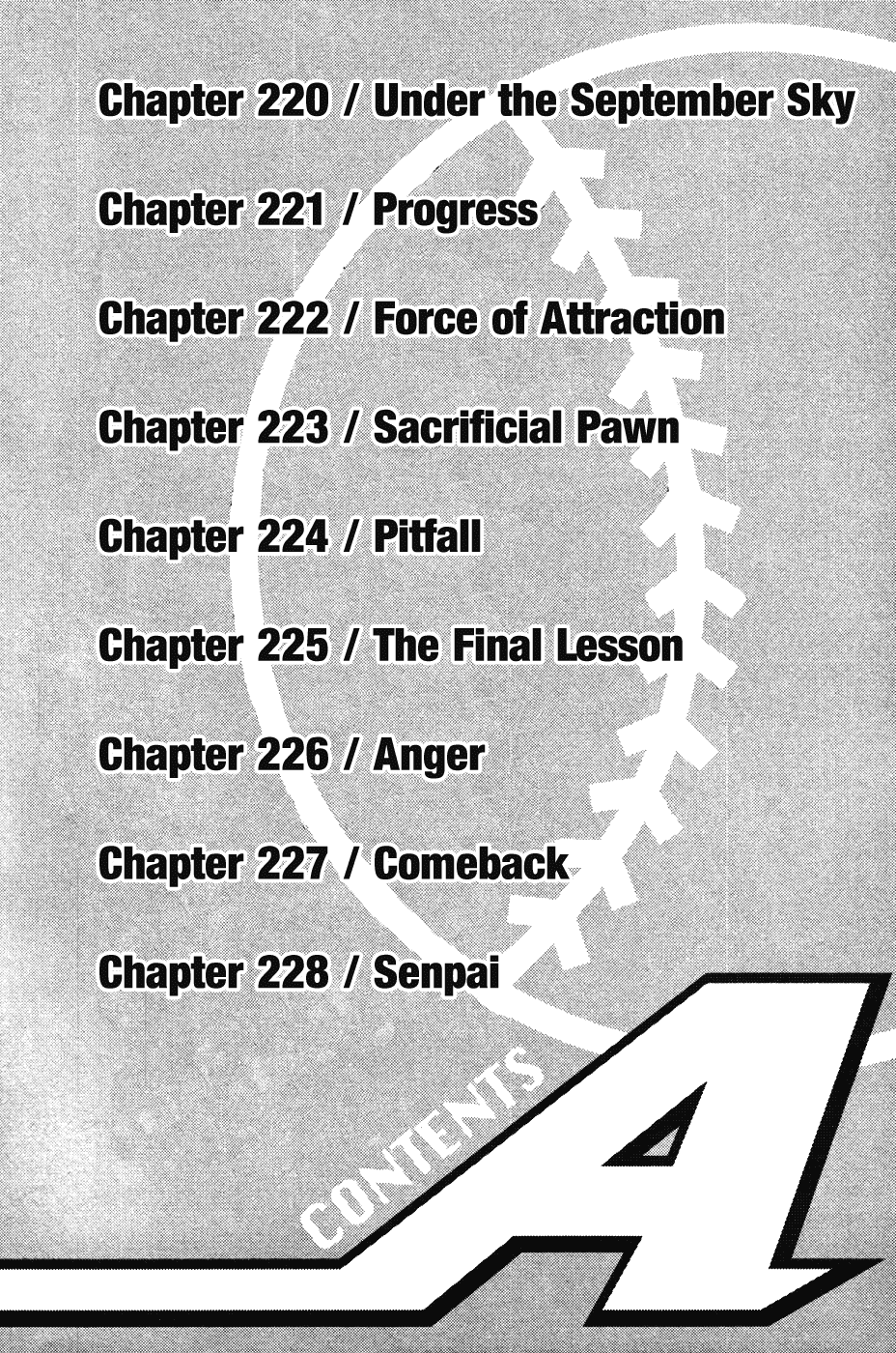 Daiya no A Chapter 220 page 3 - Chapter 220: Under the September Sky