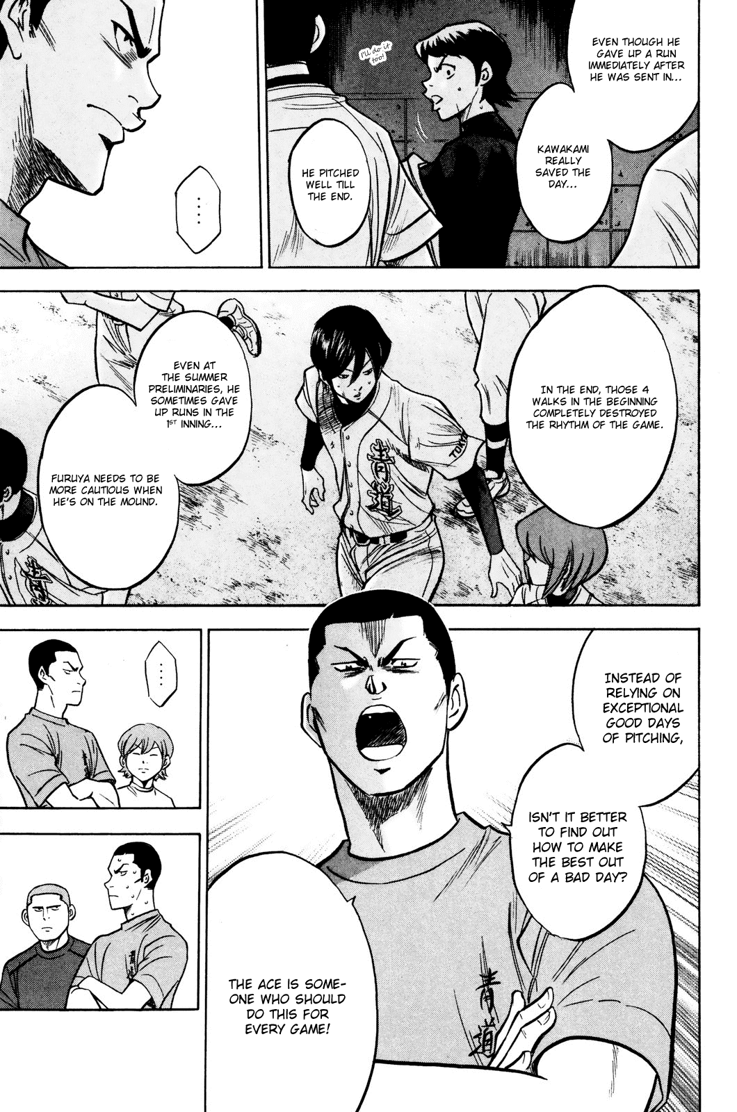 Daiya no A Chapter 226 page 10 - Chapter 226: Anger