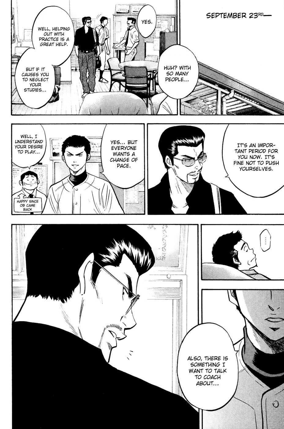 Daiya no A Chapter 227 page 19 - Chapter 227: Comeback