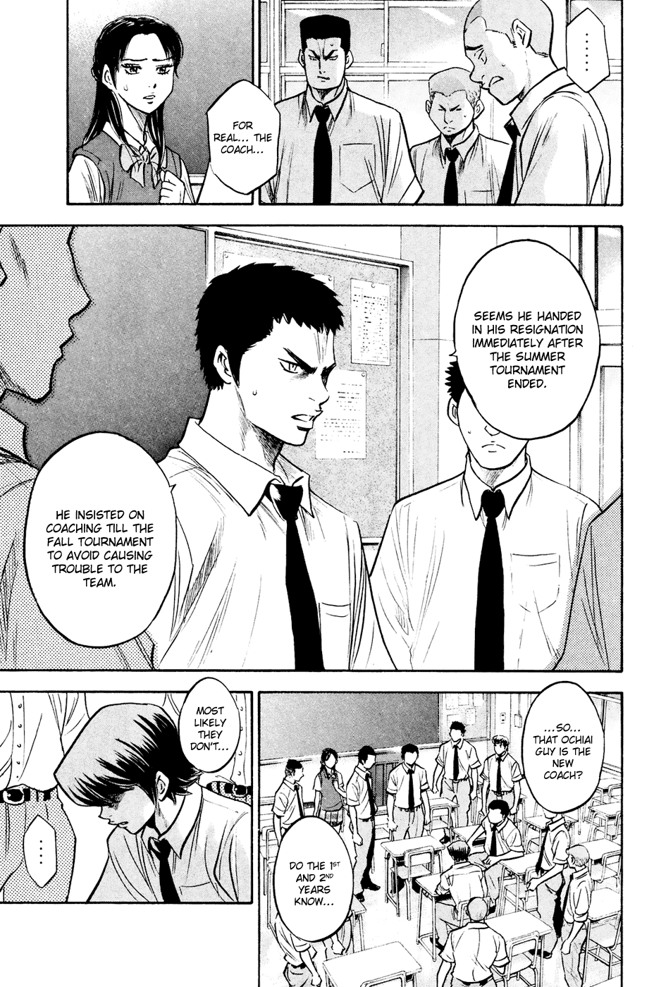 Daiya no A Chapter 227 page 4 - Chapter 227: Comeback