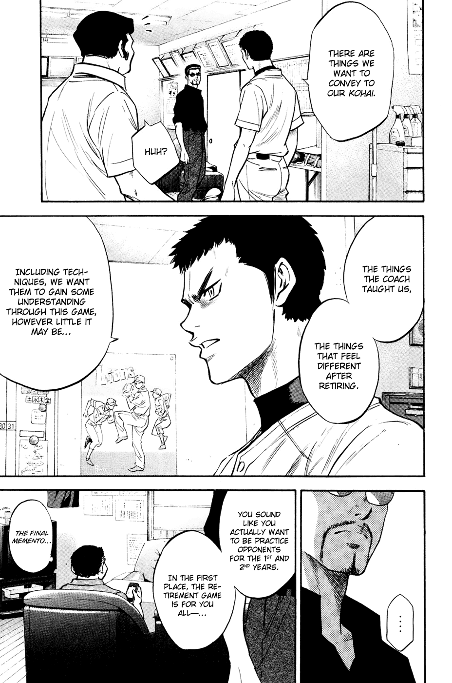 Daiya no A Chapter 228 page 6 - Chapter 228: Senpai
